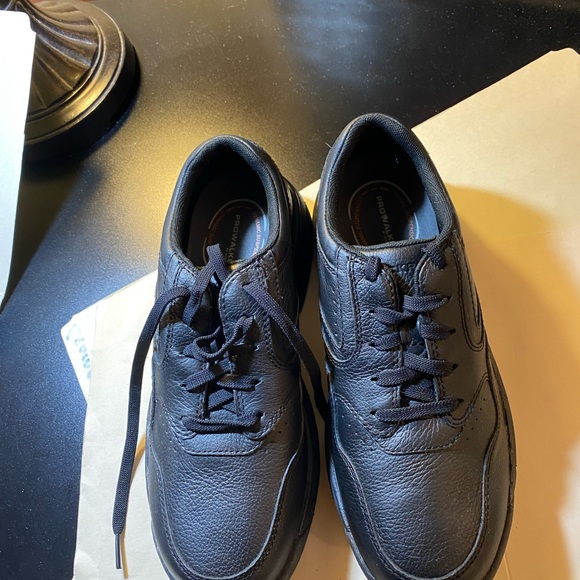 3 pairs of Rockport Leather comfortable work shoes for restaurant Men 7.5 - Picture 3 of 6